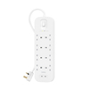 Scheda Tecnica: Belkin Power Strip With Overvoltage Protection 8 Sockets - With 2 X Us