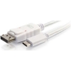 Scheda Tecnica: C2G 0.9m (3ft) USB C To Dp ADApter Cable White - - 4k Audio / Video Adapter Adattatore Video Esterno USB-c