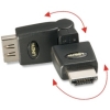 Scheda Tecnica: Lindy ADAttatore HDMI M/F 360 Degreei, Flessibile - Facilita La Connessione di on Cavo Ad una Porta HDMI Diffici