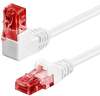 Scheda Tecnica: Goobay LAN Cable Angoato 90 Cca - Cat.6 UTP 10m Bianco