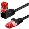 Scheda Tecnica: Goobay LAN Cable Angoato 90 Cca - Cat.6 UTP 1m Nero