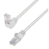 Scheda Tecnica: Techly LAN Cable Angoato 90 Cca - Cat. 5e UTP 1m Bianco
