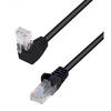 Scheda Tecnica: Techly LAN Cable Angoato 90 Cca - Cat. 5e UTP 3 Metri Nero