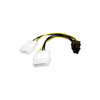 Scheda Tecnica: Akasa 4pin Molex to 6pin PCIe ADApter - 