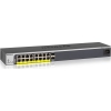 Scheda Tecnica: Netgear GS418TPP 16x 10/100/1GbE RJ-45 Ports, 2x - 100/1000X Fiber SFP, 16 PoE+ (240W), Easy Mount