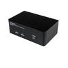 Scheda Tecnica: StarTech 2 Port dual DP USB KVM Switch - with Audio e USB2.0 Hub