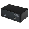 Scheda Tecnica: StarTech 2 Port dual DVI USB KVM Switch - with Audio e USB2.0 Hub