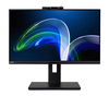 Scheda Tecnica: Acer B248Y 23.8", 1920x1080 Full HD, IPS, 16:9, 1000:1 - 75 Hz, 4 ms, 2x2W, HDMI, DisplayPort, USB Type-C, Webcam, V