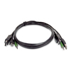 Scheda Tecnica: StarTech .com Cavo Keyb. / Video / Mouse (kvm) - Compatibie Taa Jack Audio Da 3,5 Mm, USB Tipo A, Dp (m) A