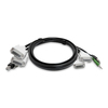 Scheda Tecnica: StarTech .com Cavo Keyb. / Video / Mouse (kvm) - Compatibie Taa Jack Audio Da 3,5 Mm, USB Tipo A, Dvi (m) A