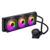 Scheda Tecnica: Cooler Master MasterLiquid 360L Core ARGB 650-1750 RPM - 71.93 CFM, 27.2 dBA, 1.86 mmH2O, 4-Pin, PWM, 120 mm, 12 VDC