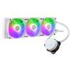 Scheda Tecnica: CoolerMaster MasterLiquid 360L Core ARGB White 3 x 120 mm - ARGB, 650-1750 RPM, 71.93 CFM, 27.2 dBA , 1.86 mmH2O, 4-Pin