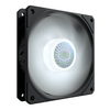 Scheda Tecnica: Cooler Master SickleFlow 120 White 120 mm, LED - White - 650-1800 RPM, 62 CFM, 2.5 mmH2O, 8 - 27 dBA, 4-Pin PWM, 12