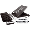 Scheda Tecnica: Hamlet TiRAMiso Kit XTMS100KM Kit Supporto per Notebook - Mouse ottico USBe Keyboard Black Soft Touch