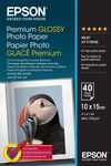 Scheda Tecnica: Epson Carta Fotografica - Lucida Premio Glossy 10x15 40 Fogli Best