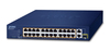 Scheda Tecnica: PLANET 24-port 10/100tx 802.3at PoE + 2-port 10/100/1000t + - 1-port Shared 1000x Sfp Unmanaged GbE Switch