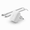 Scheda Tecnica: Belkin Caricabatterie Da Parete Con Pps Porta USB-c Pd 20w - 1m Pvc C-ltg- Bianco