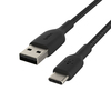Scheda Tecnica: Belkin Cavo Intrecciato Da USB-c A USB-a - 3m - Nero