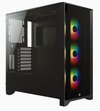 Scheda Tecnica: Corsair iCUE 4000X RGB Mid-Tower, ATX, 7+2 vertical - Expansion Slots, 2 x 3.5", 2 x 2.5", 1 x USB 3.0 Type A, 1