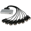 Scheda Tecnica: StarTech 8 Port USB To Rs232 Serial Db9 - Adapter Hub ok