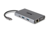 Scheda Tecnica: Hamlet Docking Station USB-c Pd 85w 3 X USB 3.0 + LAN + - HDMI + VGA