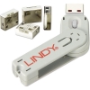 Scheda Tecnica: Lindy Serrature Per Porte USB Bianche - Dispositivo Semplice Ed Efficace Per Bloccare l'accesso Al V