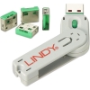 Scheda Tecnica: Lindy Serrature Per Porte USB Verdi - Dispositivo Semplice Ed Efficace Per Bloccare l'accesso Al V