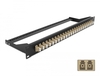 Scheda Tecnica: Delock 19" Fibre Patch Panel 24 Port - Lc Duplex Beige