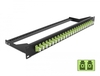 Scheda Tecnica: Delock 19" Fibre Patch Panel 24 Port - Lc Duplex Limegreen