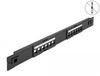 Scheda Tecnica: Delock 19" Keystone Patch Panel - 12 Port Tool Free