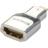 Scheda Tecnica: Lindy ADAttatore HDMI female / Micro-HDMI male Cromo - 