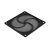 Scheda Tecnica: SilverStone SST-FF125B - 120mm Hiflow Fan Dust Filter - Magnet, Black