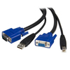Scheda Tecnica: StarTech 10 Ft. USB + VLGA 2-in-1 Kvm Switch Cable - 