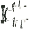 Scheda Tecnica: NesteQ Fan Adapter 5v 12v 3+3 Pin - Cavo D"alimentazione da Un Molex 4 Pin Ventola 3 Pin