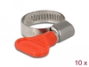 Scheda Tecnica: Delock Butterfly Hose Clamp - 16 - 25 Mm 10 Pieces Red