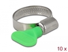 Scheda Tecnica: Delock Butterfly Hose Clamp - 22 - 32 Mm 10 Pieces Green