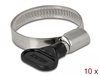 Scheda Tecnica: Delock Butterfly Hose Clamp - 25 - 40 Mm 10 Pieces Black