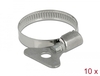 Scheda Tecnica: Delock Butterfly Hose Clamp - 25 - 40 Mm 10 Pieces Metal