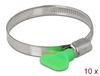 Scheda Tecnica: Delock Butterfly Hose Clamp - 50 - 70 Mm 10 Pieces Green