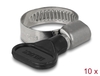 Scheda Tecnica: Delock Butterfly Hose Clamp - 16 - 25 Mm 10 Pieces Black