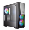 Scheda Tecnica: CoolerMaster MB500 ARGB mini-ITX/MicroTX/ATX, 2x 2.5", 2x - 2.5/3.5", 2x USB 3.2 Gen1, ARGB, 494x211x475 mm