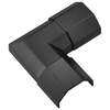 Scheda Tecnica: Goobay Connettore Angoare Per Canaina Di Cabaggio 33mm - Nero