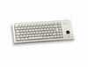 Scheda Tecnica: Cherry Compact Keyboard G84-4400 - 89 tasti, USB, Trackba, Light grey, Us-EN Int.Euro ayout