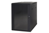 Scheda Tecnica: LINK Armadio Rack 19" 12U Da Muro (a) 635 X (l) 600 X - (p) 450 Nero DiSASsemblato Porta Vetro