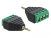 Scheda Tecnica: Delock ADApter Stereo Plug 2.5 Mm > Terminal Block 4 Pin - 