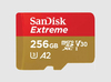 Scheda Tecnica: WD Extreme Microsdxc - 256GB+sd Adapater 190mb/s 130mb/s A2 C10