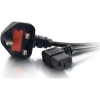 Scheda Tecnica: C2G Universal Power Cord Cavo Di Alimentazione Iec 320 - (en 60320) C13 Bs 1363 (m) 5 M Stampato, Connettore