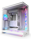Scheda Tecnica: NZXT H9 Fow RGB+ Mid-tower, E-ATX/ATX/Micro-ATX/Mini-ITX - 2.5" x 4+2, 3.5" x 2, 315 x 481 x 506 mm, White