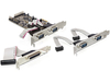 Scheda Tecnica: Delock Pci Express Card To 4 X Serial, 1 X Parallel - 