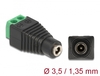 Scheda Tecnica: Delock ADApter Dc 1.35 X 3.5 Mm Female > Terminal Block 2 - Pin